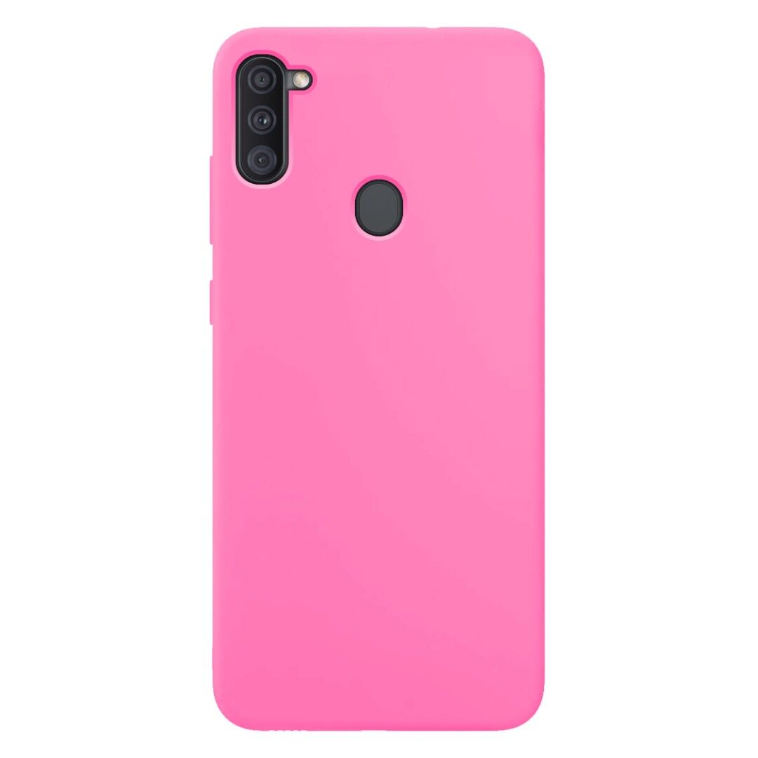 BİKAPAK ECO SENSE SAMSUNG A11 PEMBE KAPAK