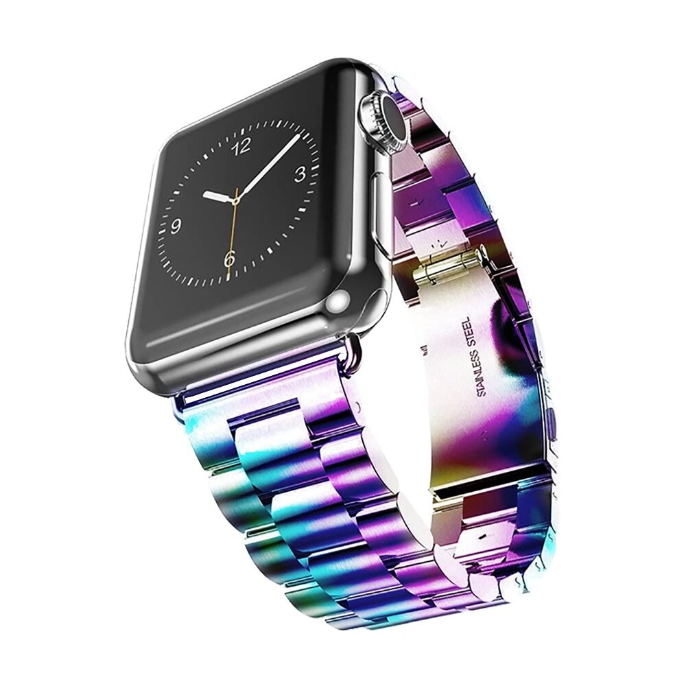E2M APPLE WATCH 38-40MM KRD-05 KLASİK METAL GÖKKUŞAĞI KORDON