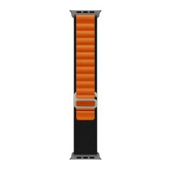 E2M APPLE WATCH 38-40-41MM KRD-26 ALPINE ÇİFT RENKLİ TURUNCU KORDON