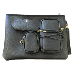 BİDERİ ECO LAPTOP ÇANTA SETİ SİYAH