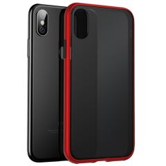 BİKAPAK ELIT ENIGMA IPHONE XS/X KIRMIZI KAPAK