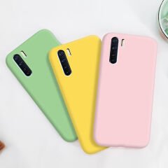 BİKAPAK ECO SENSE OPPO A91 PEMBE KAPAK
