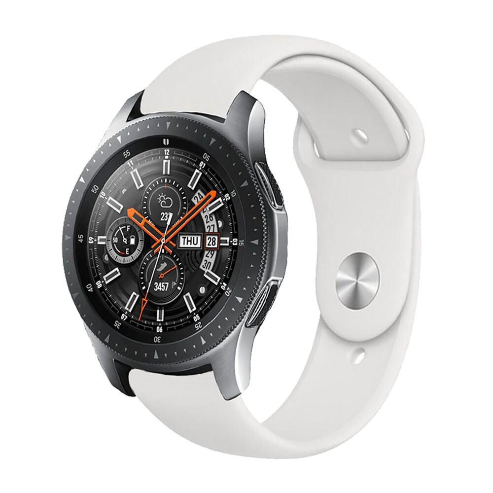 E2M Samsung Watch 22mm KRD-19 Classic SilikonBeyaz