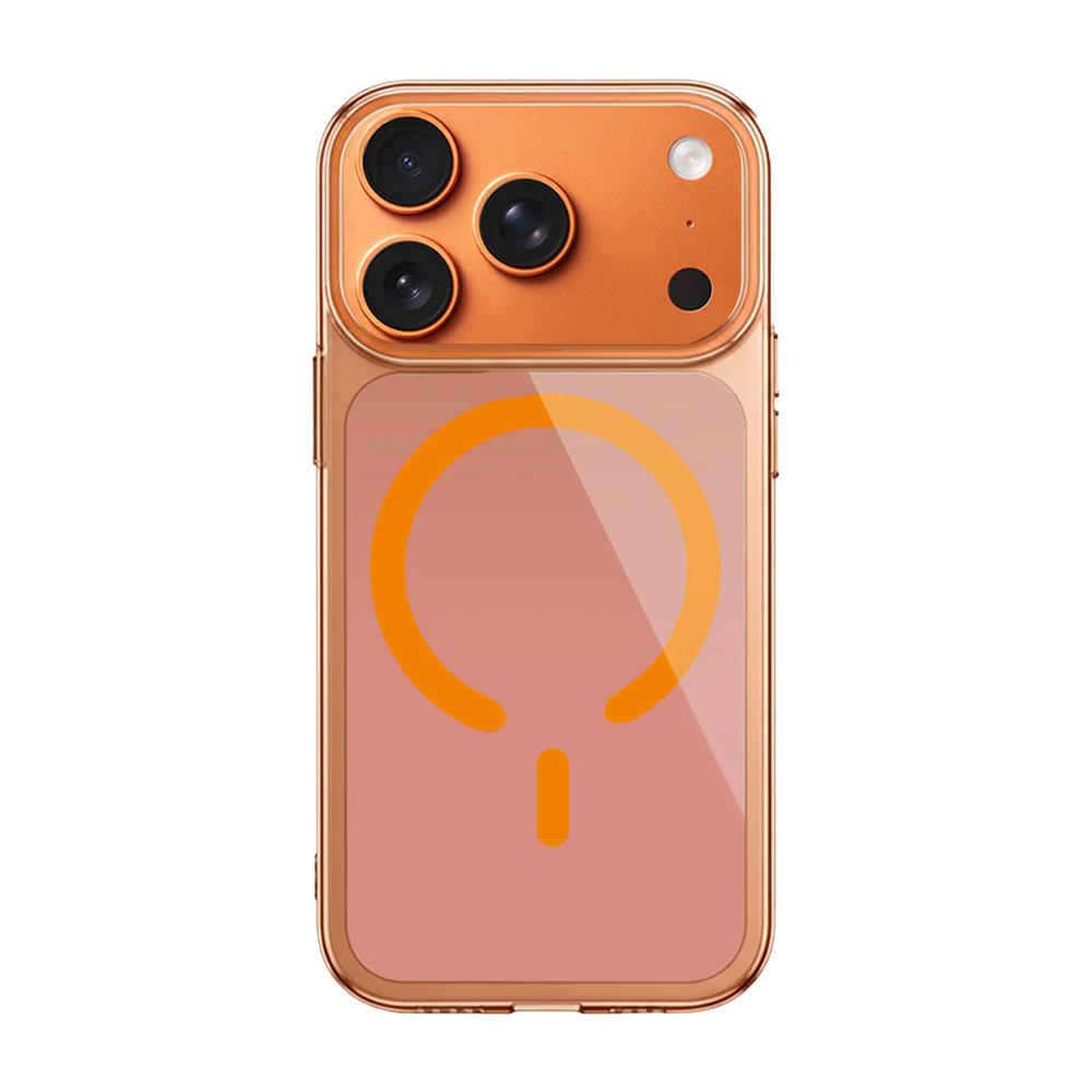 BİKAPAK MAGSLIM IPHONE 17 PRO TURUNCU KAPAK