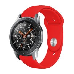 E2M Huawei Watch 20mm KRD-19 Classic Silikon Kırmı