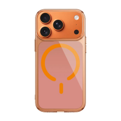 BİKAPAK MAGSLIM IPHONE 17 PRO MAX TURUNCU KAPAK