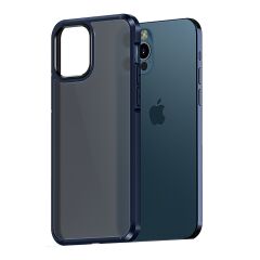 BİKAPAK ELIT FROZEN IPHONE 12 / 12 PRO MAVİ KAPAK