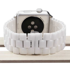 E2M APPLE WATCH 42-44-45-46-49MM KRD-08 SERAMIK BEYAZ KORDON