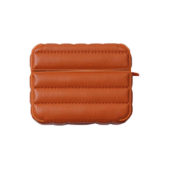 E2M AIRPODS 4 DERİ KILIF TABA