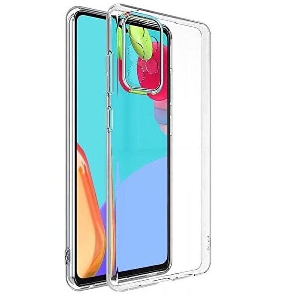 BİKAPAK ECO SİLİKON SAMSUNG A53 ŞEFFAF KAPAK
