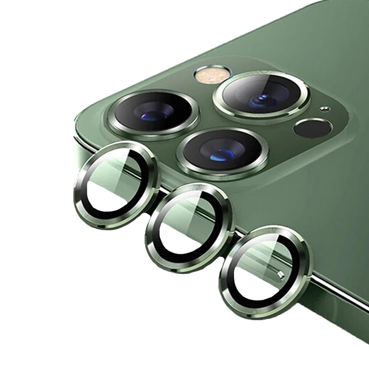 BİNANO METAL RİNG IPHONE 14 PRO/14 PRO MAX KOYU YEŞİL KAMERA KORUYUCU
