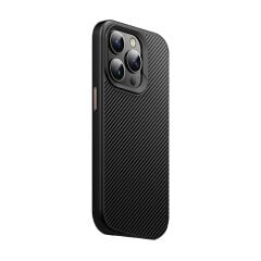 BİKAPAK MAGCARBON IPHONE 16 PRO SİYAH KAPAK