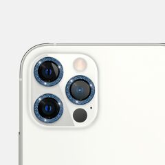 BİNANO IPHONE 12 PRO MAX DIAMOND SİYAH CAMERA KORUYUCU