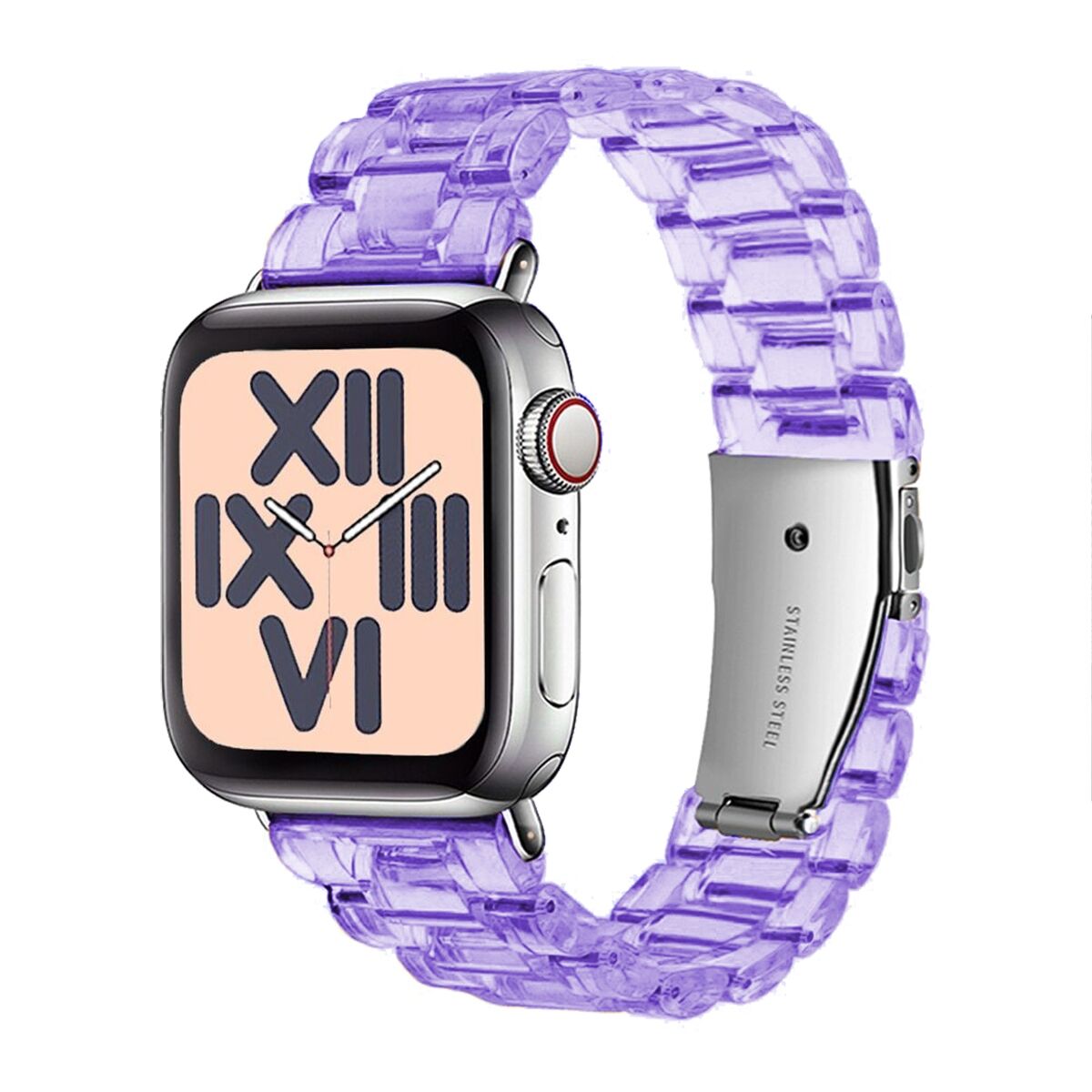 E2M Apple Watch 38-40-41mm KRD-22 Candy Leylak Kordon