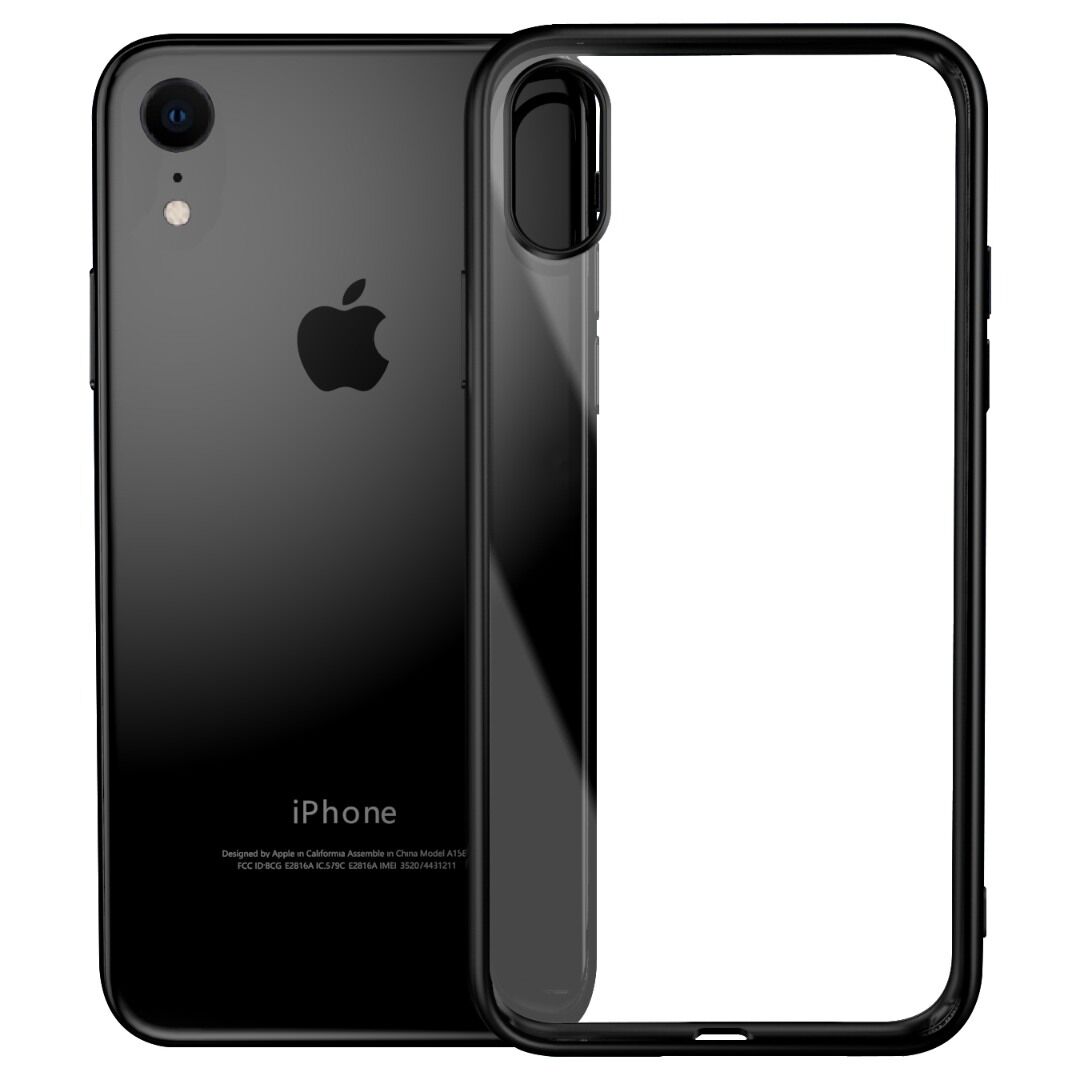 BİKAPAK ELIT SHINE IPHONE XR FULL SİYAH KAPAK