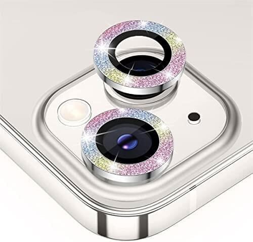 BİNANO IPHONE 12 DIAMOND KARIŞIK PEMBE CAMERA KORUYUCU
