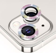 BİNANO IPHONE 12 DIAMOND KARIŞIK PEMBE CAMERA KORUYUCU