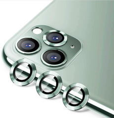 BİNANO METAL RİNG IPHONE 12 PRO KAMERA KORUYUCU YEŞİL