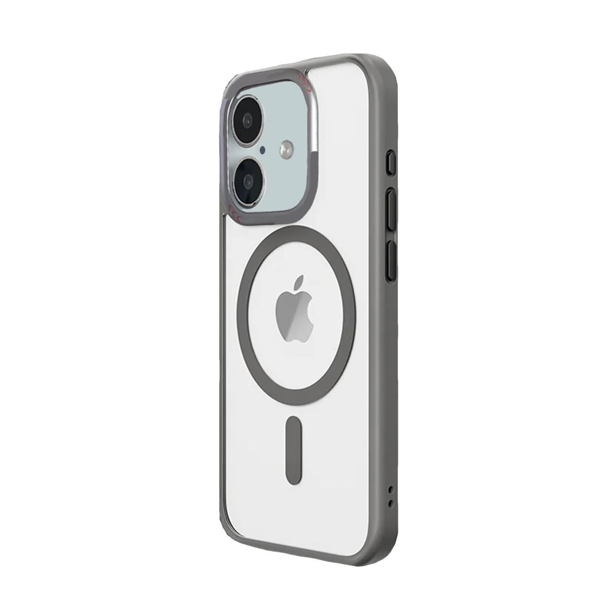 BİKAPAK MAGSHINE IPHONE 16 GRİ KAPAK