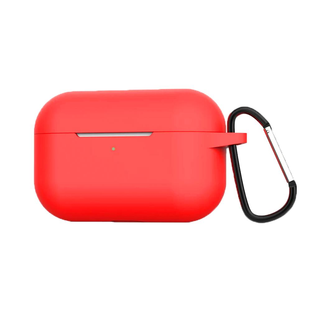 E2M AIRPODS PRO 3 KILIF SENSE SİLİKON KIRMIZI