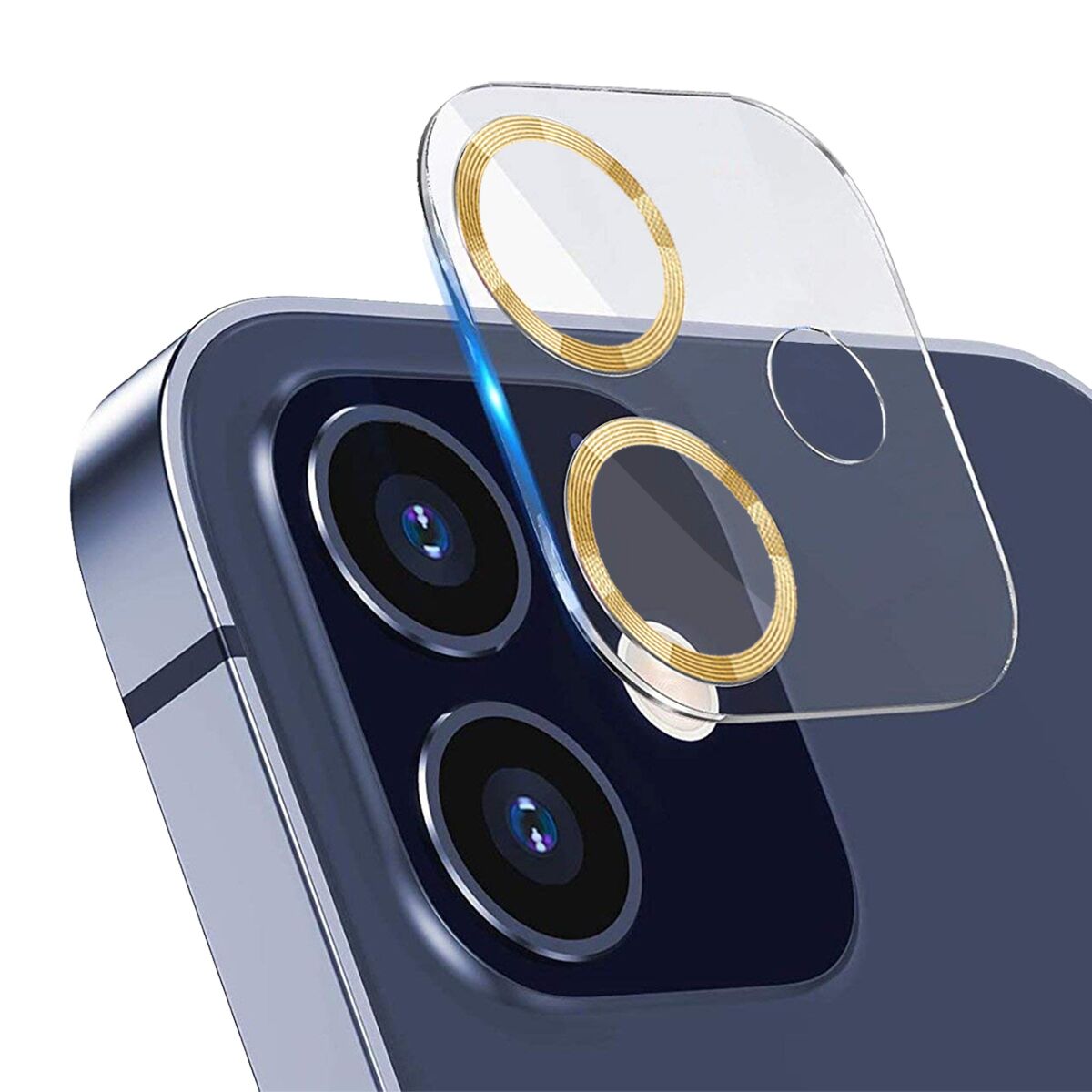 BİNANO IPHONE 12 3D PRO GOLD CAMERA KORUYUCU