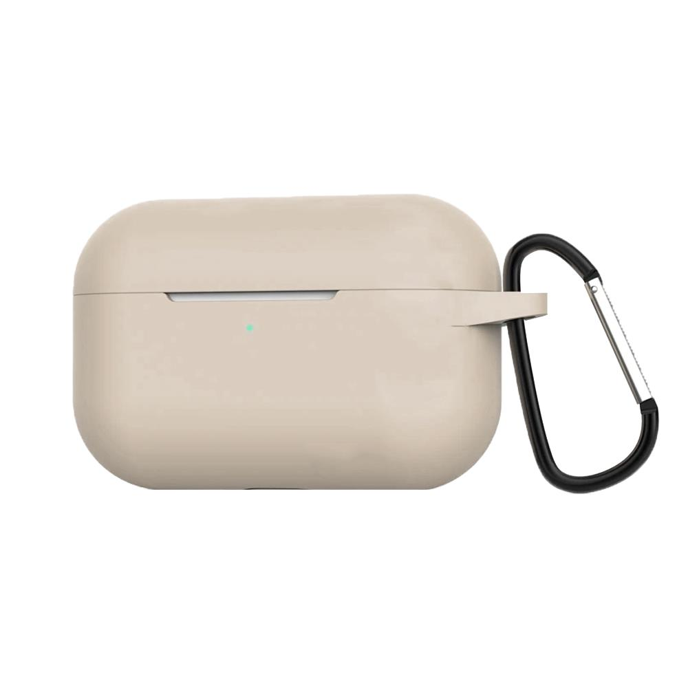 E2M AIRPODS PRO 3 KILIF SENSE SİLİKON BEJ