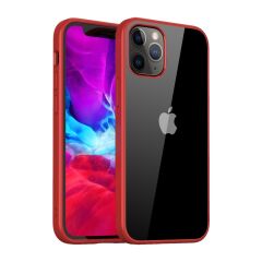 BİKAPAK ELIT SHINE IPHONE 12 PRO MAX FULL KIRMIZI