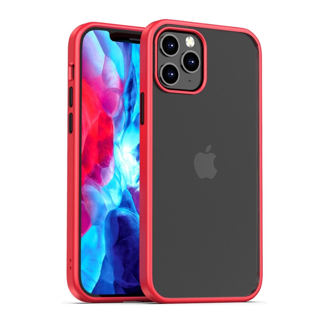 BİKAPAK ELIT SHINE IPHONE 12 PRO MAX KIRMIZI KAPAK