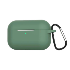 E2M AIRPODS PRO 3 KILIF SENSE SİLİKON KOYU YEŞİL