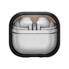 E2M AIRPODS 4 CRYSTAL STANDLI KILIF SİYAH