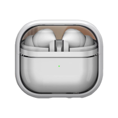 E2M AIRPODS 4 CRYSTAL STANDLI KILIF BEYAZ