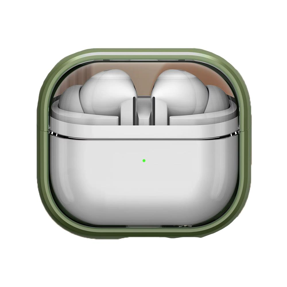 E2M AIRPODS 4 CRYSTAL STANDLI KILIF YEŞİL