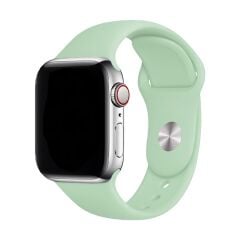 E2M CLASSIC SİLİKON APPLE WATCH KORDON 38-40-41MM FOSFORLU YEŞİL