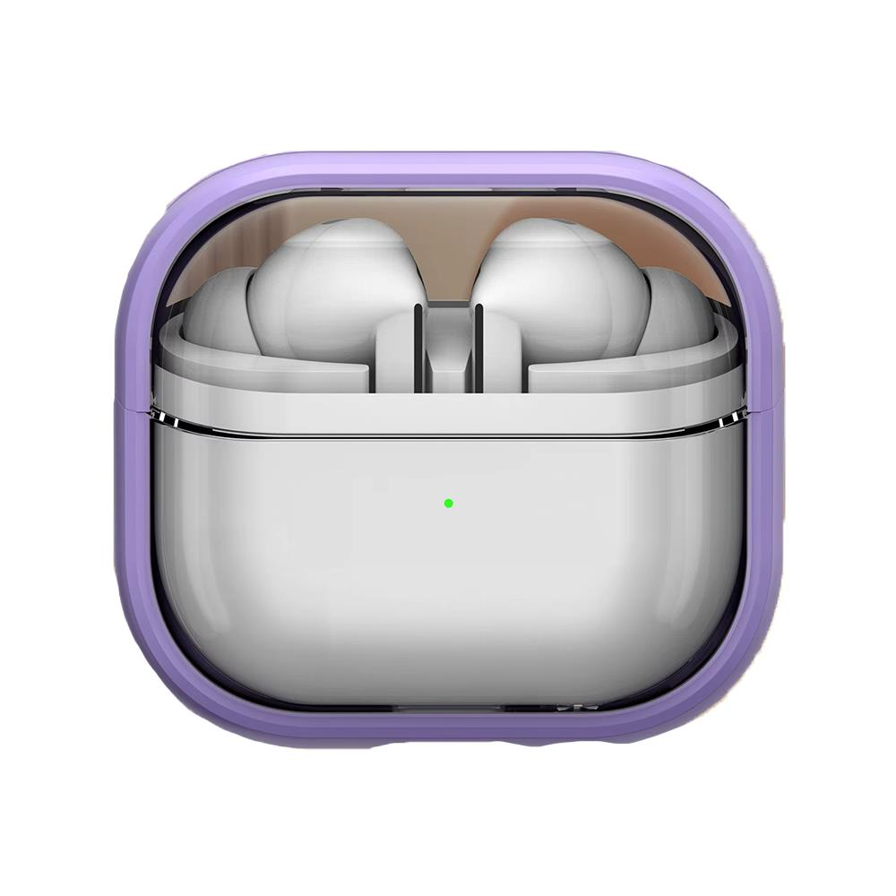 E2M AIRPODS 4 CRYSTAL STANDLI KILIF LİLA