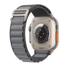 E2M APPLE WATCH 42-44-45-46-49MM KRD-26 ALPINE GRİ KORDON