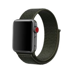 E2M APPLE WATCH 38-40-41MM KRD-03 HASIR KOYU YESIL KORDON