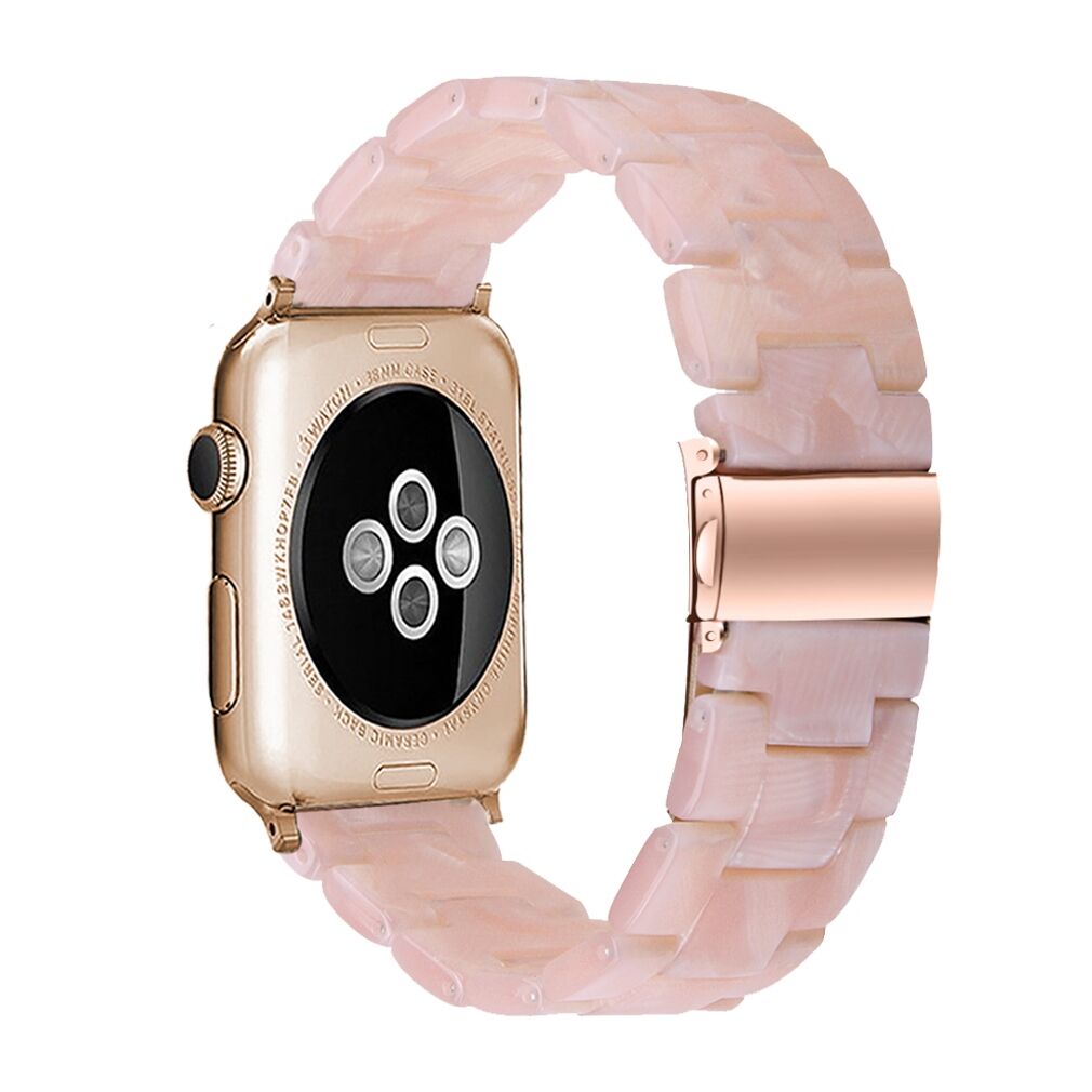 E2M Apple Watch 42-44mm KRD-25 Resin Şeker Pembe Kordon
