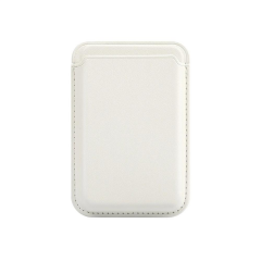 E2M MAGSAFE DERİ CÜZDAN BEYAZ