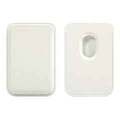 BİDERİ MAGSAFE DERİ CÜZDAN BEYAZ