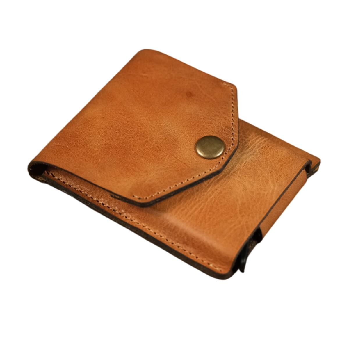 BİDERİ EPHESUS HAKİKİ DERİ ÇITÇITLI KALEMLİ CÜZDAN TABA