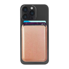 E2M MAGSAFE DERİ CÜZDAN ROSE