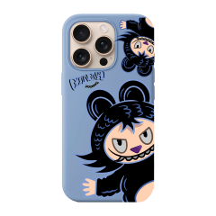 BİKAPAK Beast Desenli Kapak iPhone 11 Pro Max - Mavi