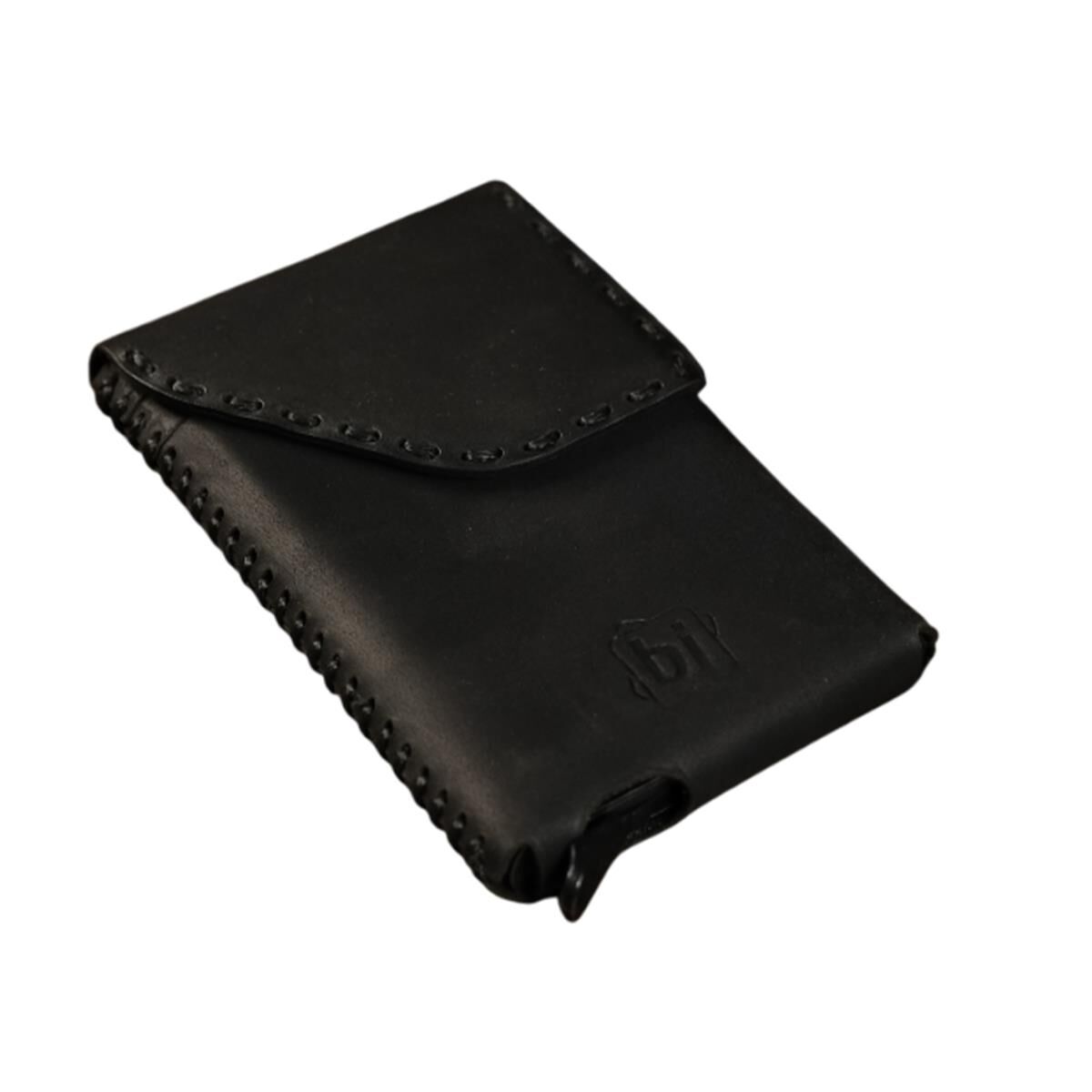 BİDERİ ASPENDOS HAKİKİ DERİ MAGSAFE MEKANİZMALI KARTLIK ANTRASİT