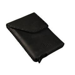 BİDERİ ASPENDOS HAKİKİ DERİ MAGSAFE MEKANİZMALI KARTLIK ANTRASİT