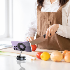 E2M K007 VAKUMLU MANYETİK TELEFON TUTUCU