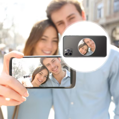 E2M MANYETİK SELFİE AYNASI SİYAH