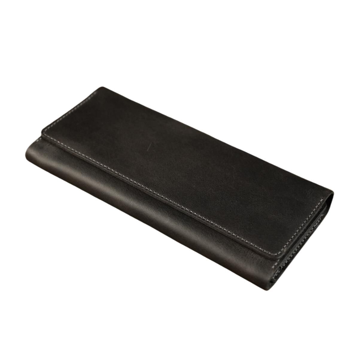 BİDERİ ASOS HAKİKİ DERİ ÇOK FONKSİYONLU CÜZDAN ANTRASİT