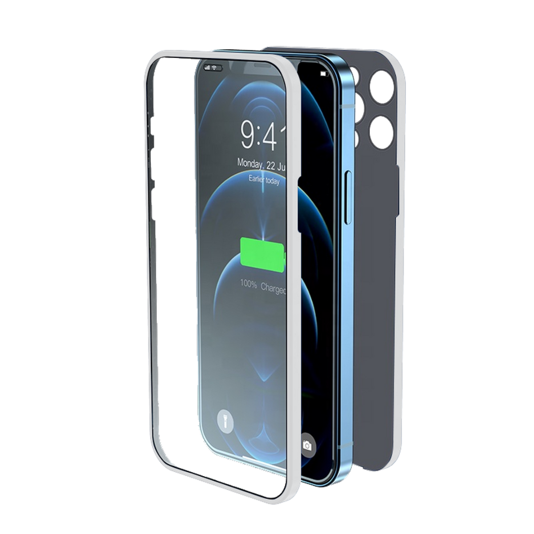 BİKAPAK PRO 360 IPHONE 13 PRO BEYAZ KAPAK