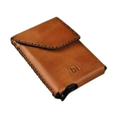 BİDERİ ASPENDOS HAKİKİ DERİ MAGSAFE MEKANİZMALI KARTLIK TABA