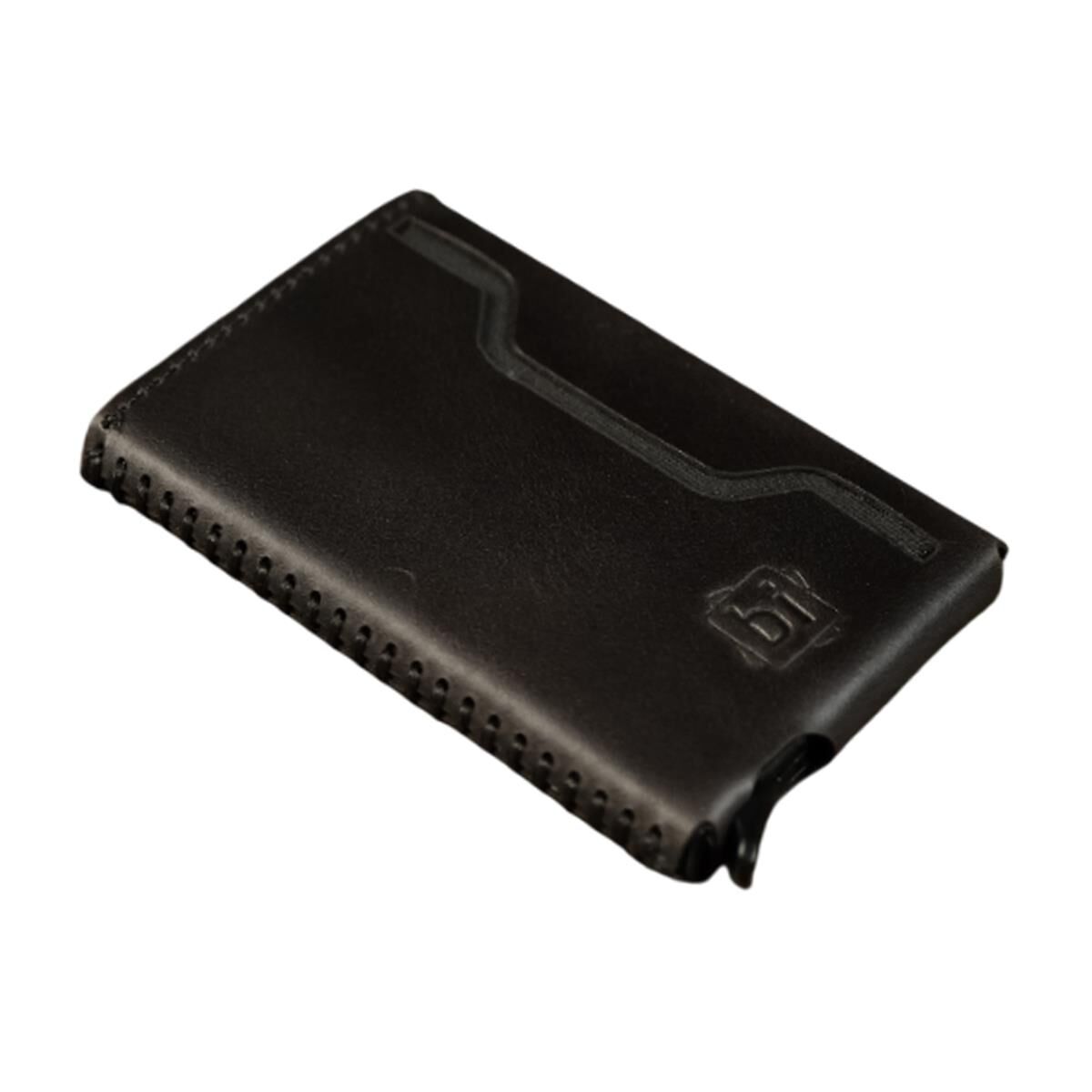 BİDERİ OLYMPOS HAKİKİ DERİ MAGSAFE MEKANİZMALI KARTLIK ANTRASİT